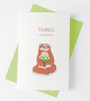 Thiệp K06 - Sloooth