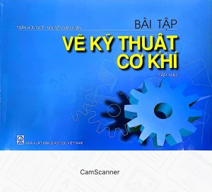 Bài tập vẽ kỹ thuật cơ khí Tập 2