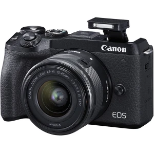 Canon EOS M6 Mark II Kit 15-45mm (Đen)