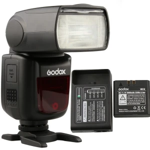 Đèn Flash GODOX V860II kèm sạc và pin Lithium cho Canon / Nikon / Sony