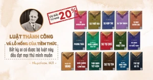 Bộ sách Luật Thành Công Napolen Hill – Vá lỗ hổng của tiềm thức