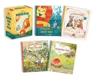Bộ sách Truyện đọc trước giờ đi ngủ Bộ 04 cuốn - Bộ truyện cố tích đầu đời