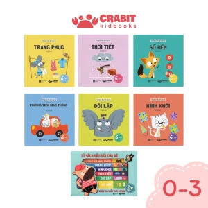 Tủ Sách Đầu Đời Của Bé - Khám Phá Kiến Thức Cơ Bản - Bộ 06 cuốn