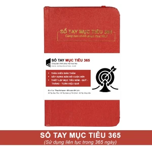 Sổ Tay Mục Tiêu 365 - Thấu hiểu bản thân - Quản lý mục tiêu hiệu quả trong 365 ngày