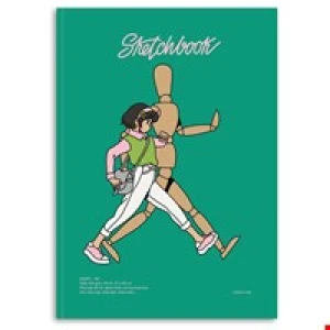 Sổ Vẽ Ký Họa Sketchbook Dạng Pad CMA Studio Giấy Italy 120gsm A4 Manga Comic - SA4PT05