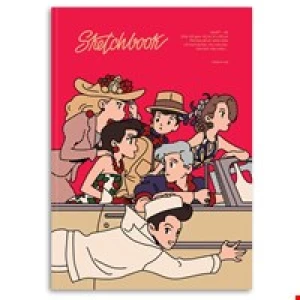 Sổ Vẽ Ký Họa Sketchbook Dạng Pad CMA Studio Giấy Italy 120gsm A4 Manga Comic - SA4PT06