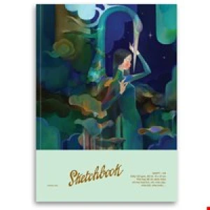 Sổ Vẽ Ký Họa Sketchbook Dạng Pad CMA Studio Giấy Italy 120gsm A5 Tranh Vẽ Artwork - SA5PT04
