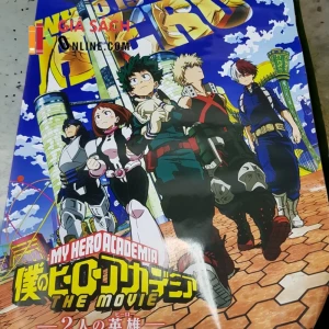 Poster Học Viện Siêu Anh Hùng (My Hero Academy The movie) A3