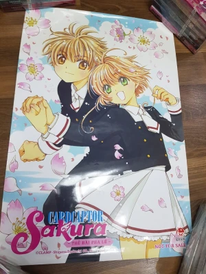 Poster phát hành Cardcaptor Sakura Clamp khổ A3