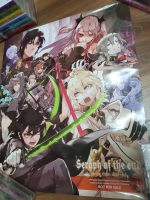 Poster phát hành Thiên thần diệt thế Seraph of the end