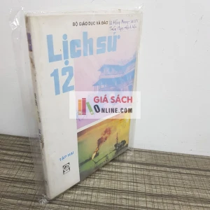 Sách giáo khoa xưa Lịch sử 12
