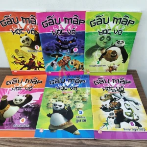 Truyện tranh màu Gấu mập học võ full 6 tập (Kungfu Panda)