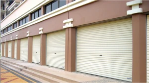 Cửa cuốn Tấm liền nan nhôm AL68