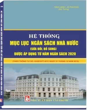 Sách Hệ Thống Mục Lục Ngân Sách Nhà Nước