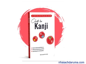 Chiết Tự Kanji - Ghi Nhớ 1000 Kanji Siêu Tốc Qua Câu Chuyện ( trắng đen)