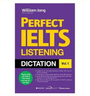 Perfect ielts listening dictation vol 1 - Sách luyện nghe IELTS