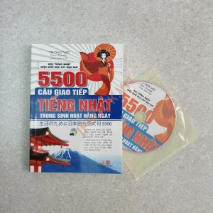 5500 Câu Giao Tiếp Tiếng Nhật Trong Sinh Hoạt Hàng Ngày - Kèm CD