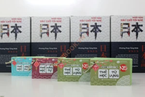 Bộ Flashcard N5 Bản Mới - Thẻ học tiếng Nhật - 4 xấp
