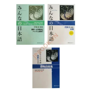 Bộ Minna No Nihongo N4 Bản Mới - 3 Cuốn