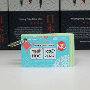 Flashcard - Thẻ Học Ngữ Pháp N5 Bản Mới- 1 Xấp