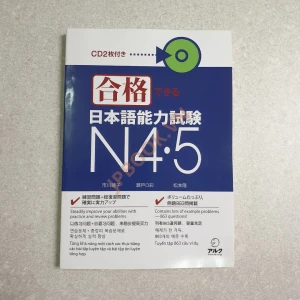 Goukaku Dekiru N4 N5 - Kèm CD Sách Luyện Thi