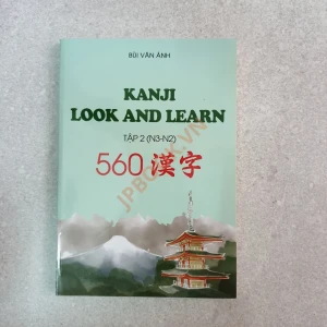 Kanji Look And Learn 560 Tập 2 N3 N2