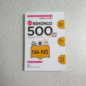 Shin Nihongo 500 Câu Hỏi Ôn Thi N4 N5