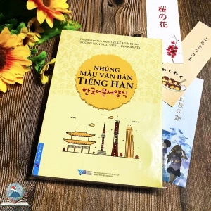 Sách gốc bản quyền Những Mẫu Văn Bản Tiếng Hàn
