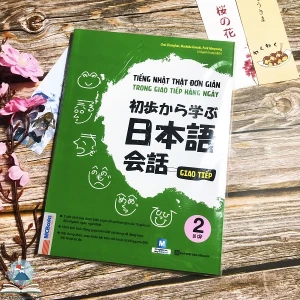 Sách gốc bản quyền Tiếng Nhật thật đơn giản trong giao tiếp hàng ngày Sơ cấp 2