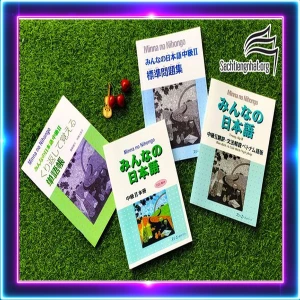 Trọn bộ 4 quyển Minna No Nihongo Trung cấp 2