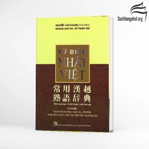 Từ điển Nhật Việt (Bìa mềm) - Từ điển chữ Hán hay nhất dành cho người học tiếng Nhật