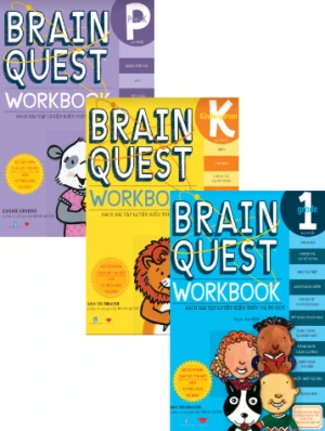 Brain Quest WorkBook cho trẻ 4-7 tuổi