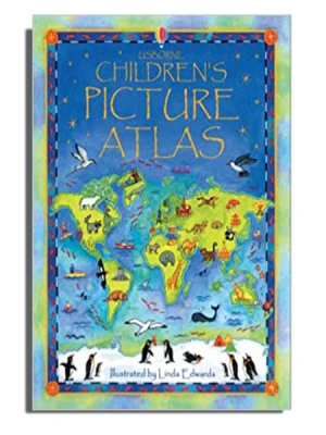 USBORNE CHILDREN S PICTURE ATLAS