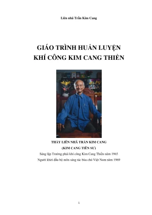 Giáo Trình Huấn Luyện Khí Công Kim Cang Thiền - Liên Nhã Trần Kim Cang