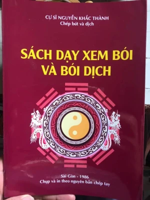 Sách Dạy Xem Bói Và Bói Dịch (Bản Chép Tay)