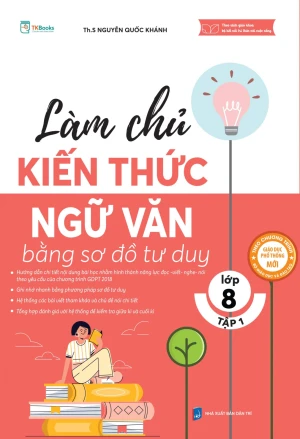 LÀM CHỦ KIẾN THỨC NGỮ VĂN LỚP 8 BẰNG SƠ ĐỒ TƯ DUY - Tập 1 (Theo SGK Kết nối tri thức)