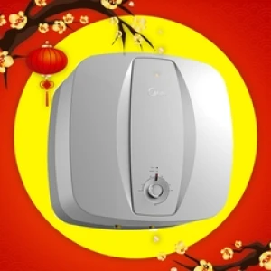 Bình nóng lạnh gián tiếp Midea vuông D30-25VA ( Giá bán buôn )