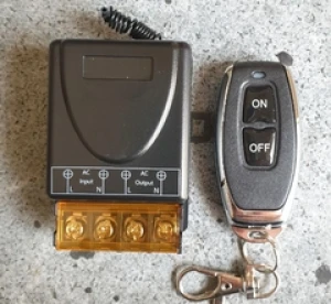 Công tắc điều khiển từ xa cho máy bơm nước, máy rửa xe 100m/3000w/220v