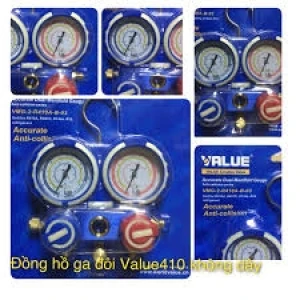 Đồng Hồ Gas đôi VALUE R410 (Không dây)