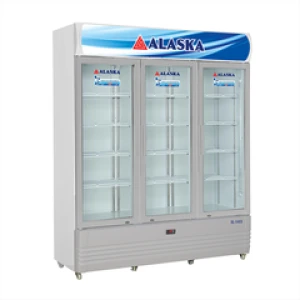 Tủ Mát Alaska SL-14C3 ( Tổng 1400 Lít, thực 1200 Lít, 3 Cánh Mở, Dàn Lạnh Đồng)