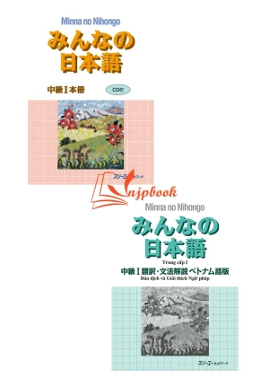 Bộ Minna no Nihongo Trung Cấp 1 Bộ 2 cuốn (SGK Bản Dịch) - Sách tiếng Nhật vnjpbook