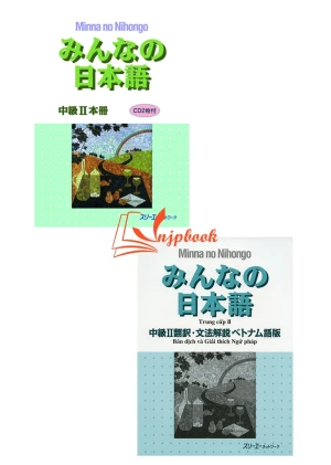 Bộ Minna no Nihongo Trung Cấp 2 Bộ 2 cuốn (SGK Bản Dịch) - Sách tiếng Nhật vnjpbook