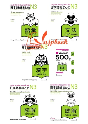 Bộ Somatome N3 500 câu hỏi - Bản dịch tiếng Việt - Sách tiếng Nhật vnjpbook