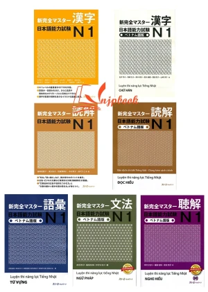 FREE SHIP Bộ Shinkanzen Masuta N1 - Dịch tiếng Việt chi tiết