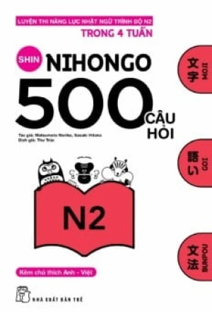 Shin Nihongo 500 câu hỏi luyện thi N2