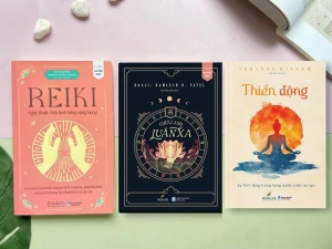 3 cuốn Reiki - Chữa Lành Luân Xa Thiền Động