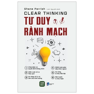 Bộ 3 cuốn sách Tư duy rành mạch Tư duy 0 giây Tư duy logic