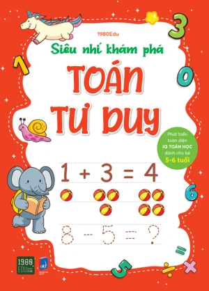 Siêu Nhí Khám Phá Toán Tư Duy - 3 (5 - 6 Tuổi)