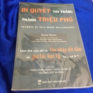 Bí Quyết Tay Trắng Thành Triệu Phú - Adam Khoo - Sách Cũ ABC