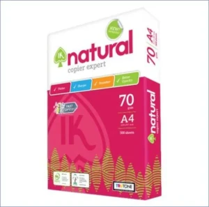 (NB) Giấy IK Natural A4 70 (hồng)